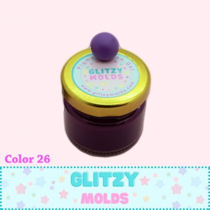 Gel Color Pigments by Glitzy Molds, 1 oz containers, Individual Colors