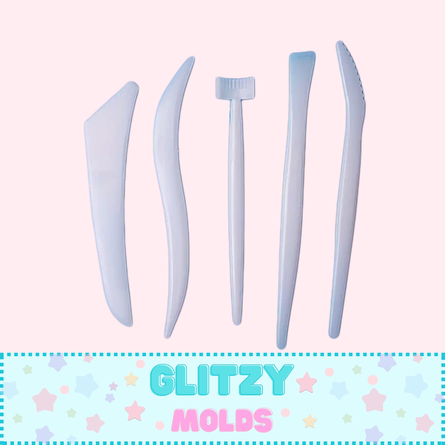 5 pcs Acrylic Modeling Clay Tools