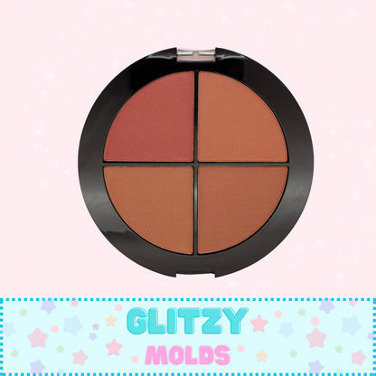 Blush and Tan Shading Palette, Paleta de Matizado para Piel y Mejillas BBP-1