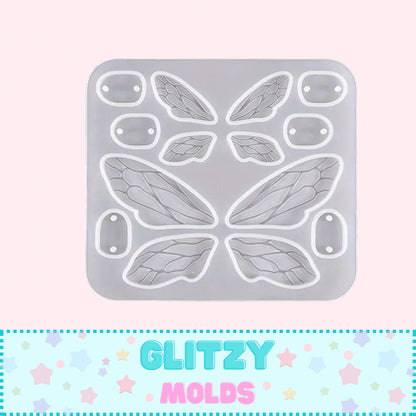 Silicone Butterfly Wing Mold ~ Molde de Silicon Alitas de Mariposa