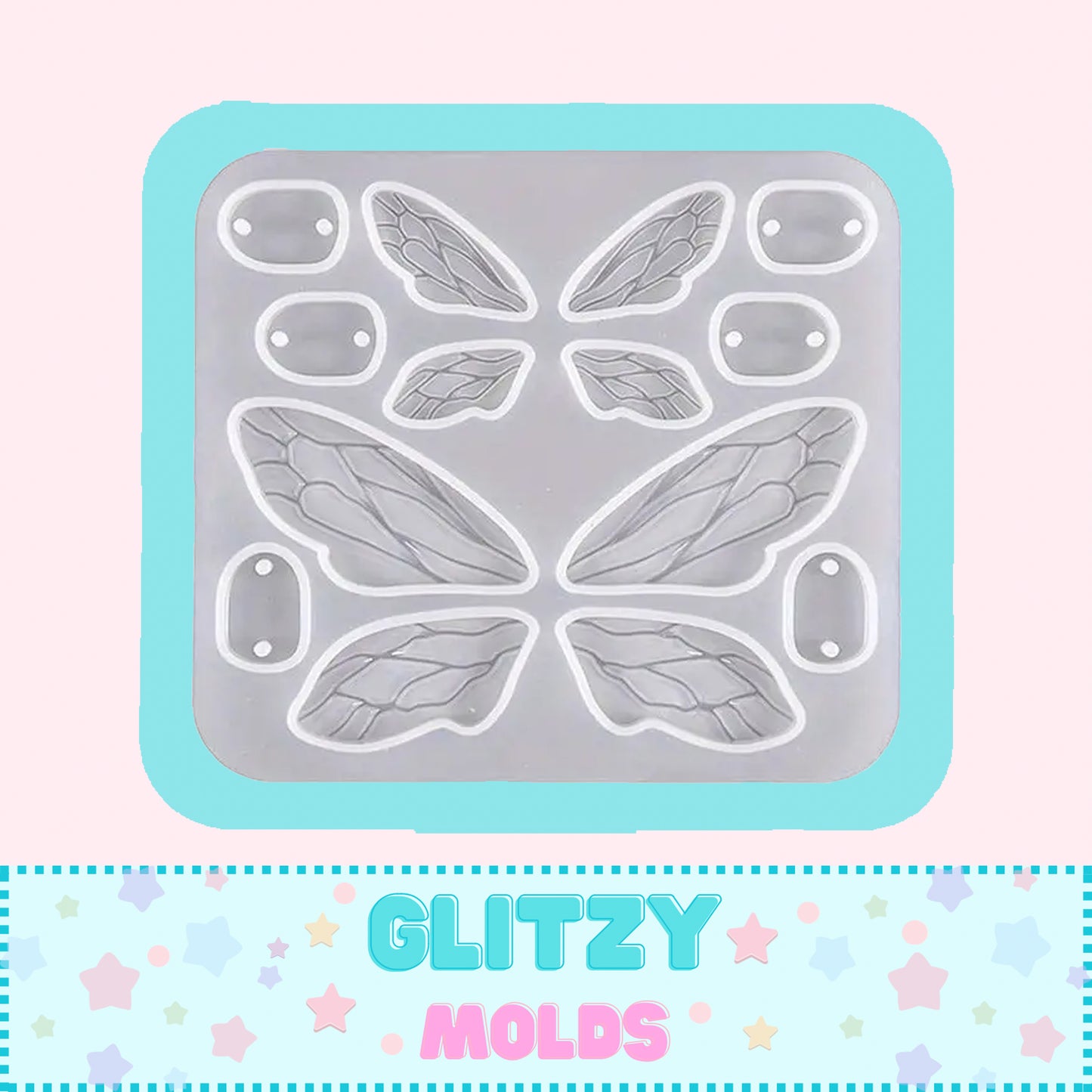 Silicone Butterfly Wing Mold ~ Molde de Silicon Alitas de Mariposa