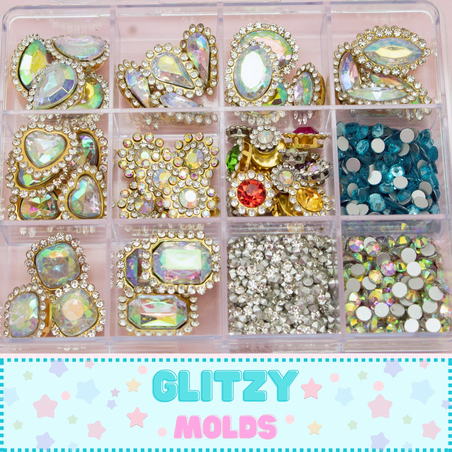 Chunches, 100 gramos, Cajita de Complementos y Accesorios Bling