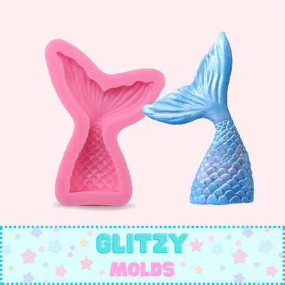 Mermaid Tail Silicone Mold ~ Molde Cola de Sirenita