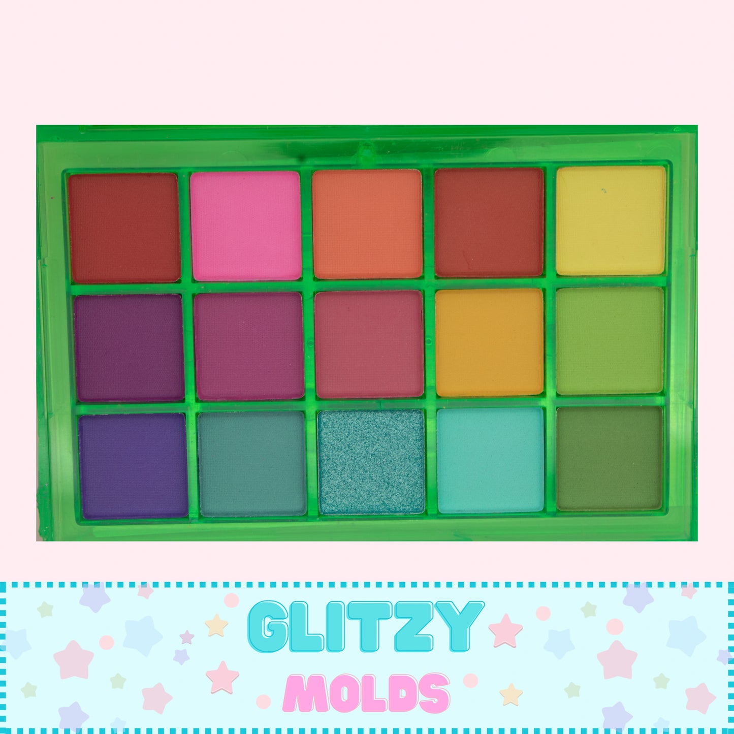 Mini Shading Palette, Bright Mattes, Mini Paleta de Matizadores, Mate Coloridos MP-2