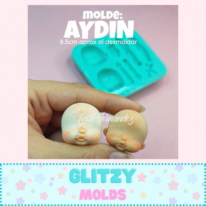 Molde Aydin, Molde de Silicon para Porcelana Fria, Molde Aydin de Yanneth LS