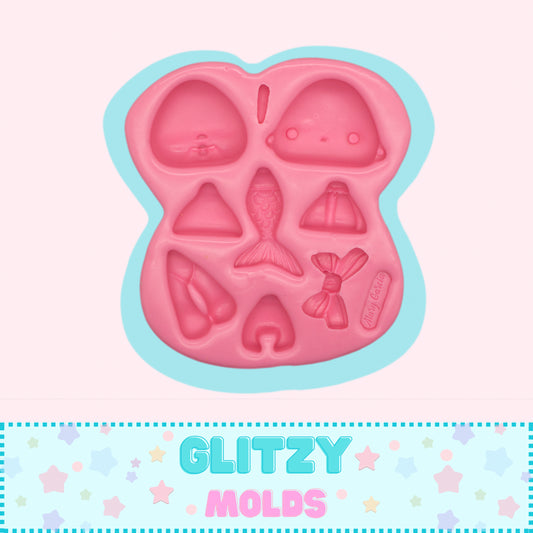 Baby Pop Mold , Silicone Mold, Molde Baby Pop de Mari Garcia MG-C4