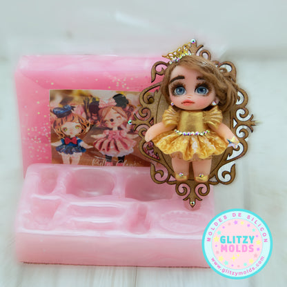 Divina Celeste Mold by Pretty Clays Molds