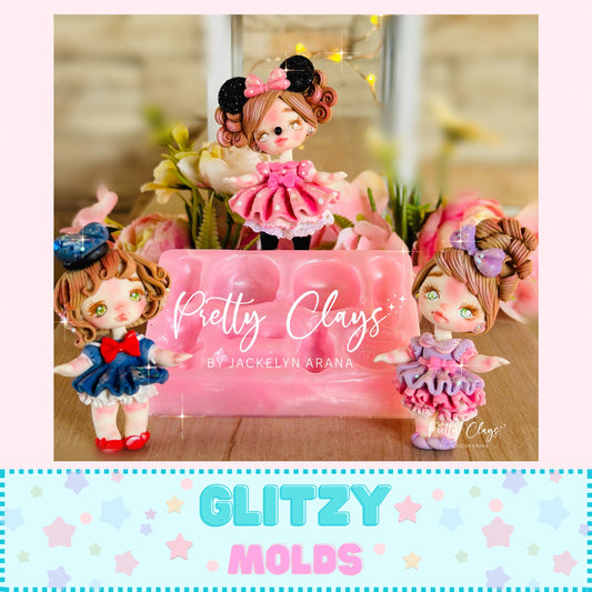 Molde Divina Celeste de Moldes Pretty Clays