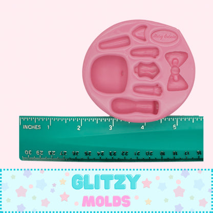 Sweet Katty, Silicone Mold, Molde Katty de Mari Garcia MG-202