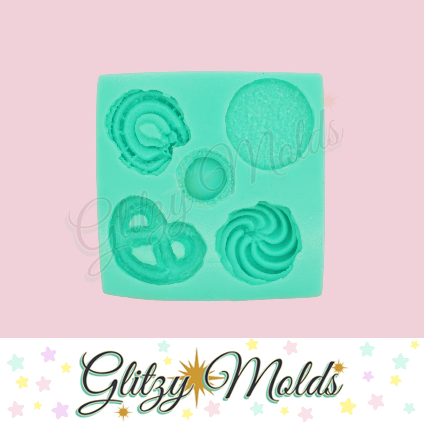 Butter Cookies, Silicone Mold, Molde de Galletitas, Molde de