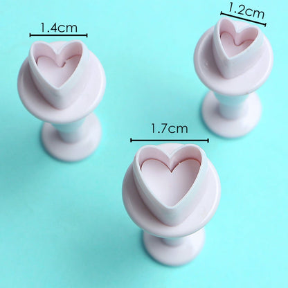 Heart Mini Plunger Cutter, Mini Cortador de Corazón