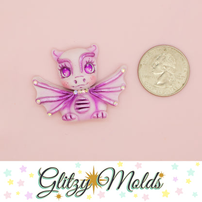 Mini Dragon Silicone Mold, Molde de Mini Dragon, Silicone Mold, Molde de Silicone GM-8-2