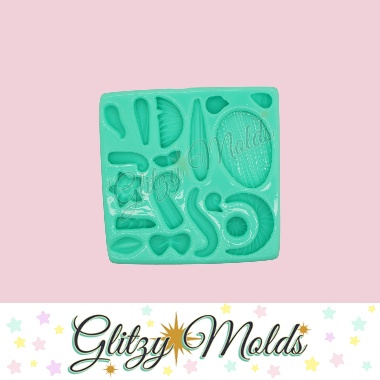 Mini Princess Silicone Mold, Molde de Mini Princesas, Silicone Mold, Molde de Silicone GM-8-3