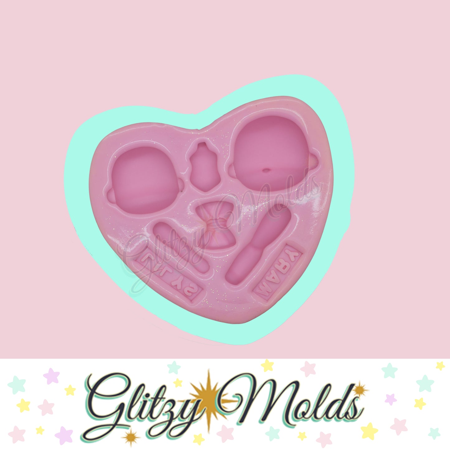 Lili Silicone Mold, Molde Lili de Lili Valenzuela y Mari Garcia