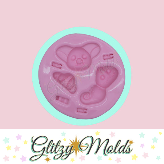 Princess Pets Mold, Molde Mascotas de Princesas, Mari Garcia