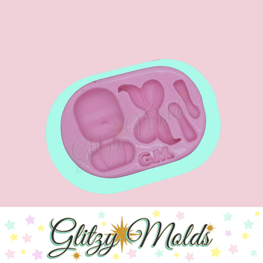 Sweet Cameo Mold, Molde Busto Tierno, Mari Garcia